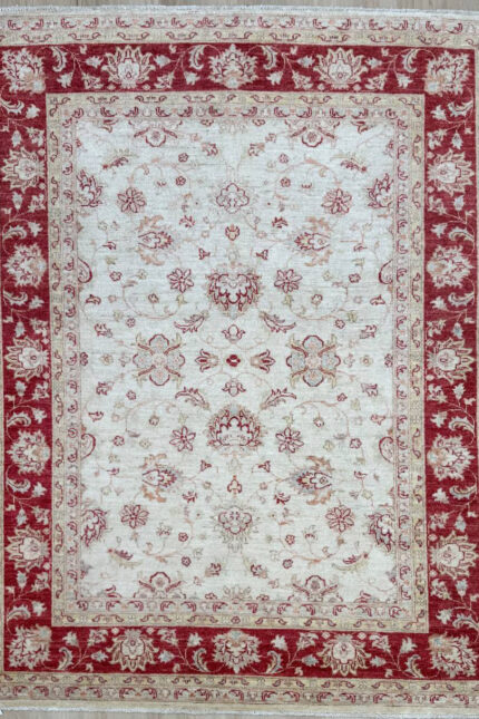 Afghan Choobi Handmade Rug Pure Wool 196X154