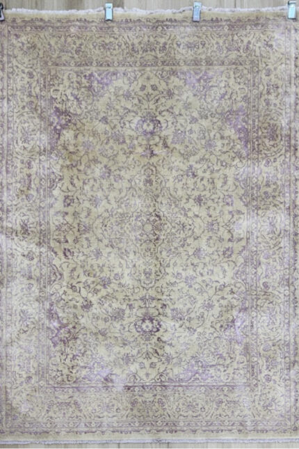 Persian Modern Wool n Silk Rug Natural Colour 238X173